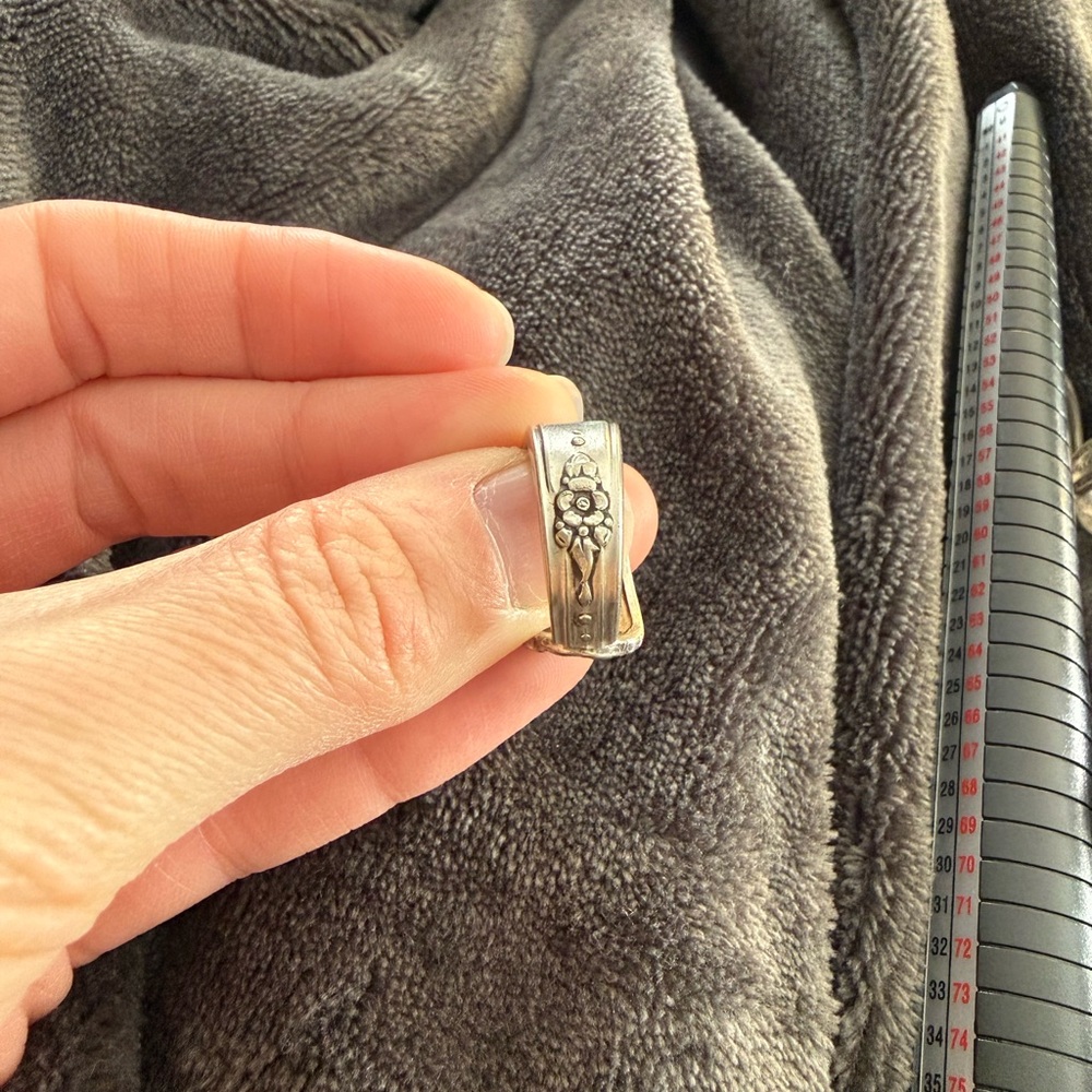 Silver Spoon Ring - Picture 4 of 4